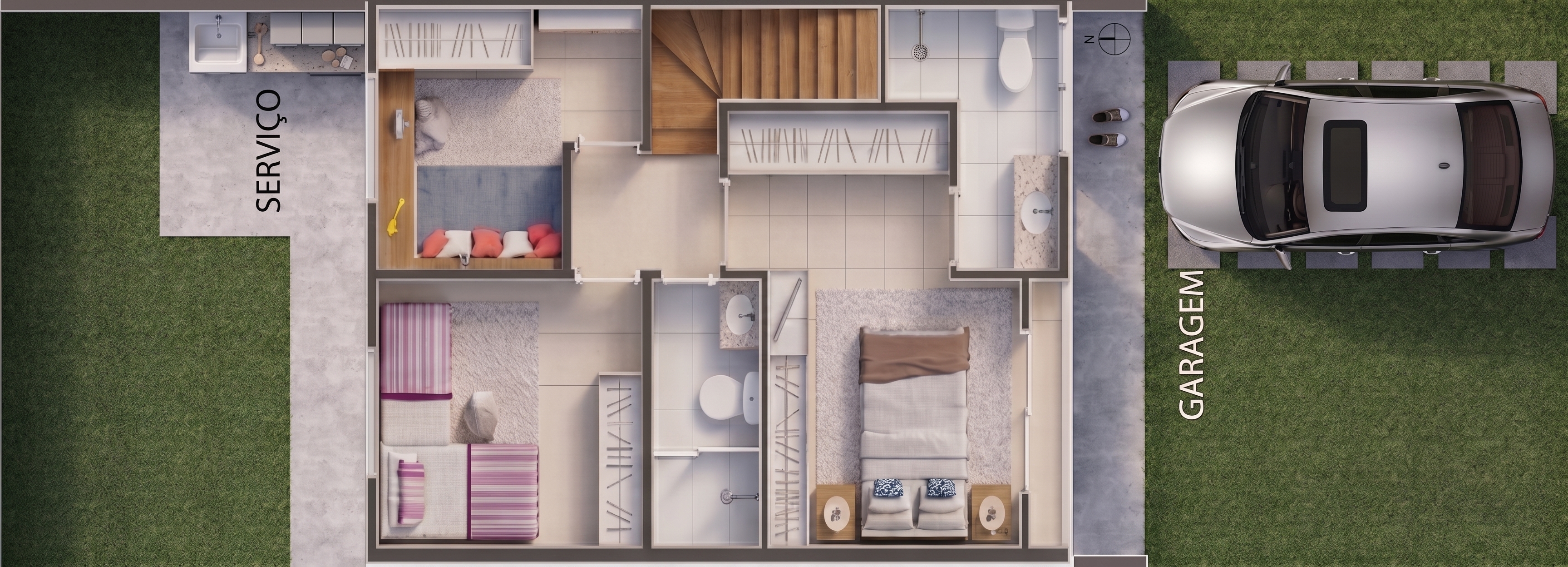 Planta Superior 86m²